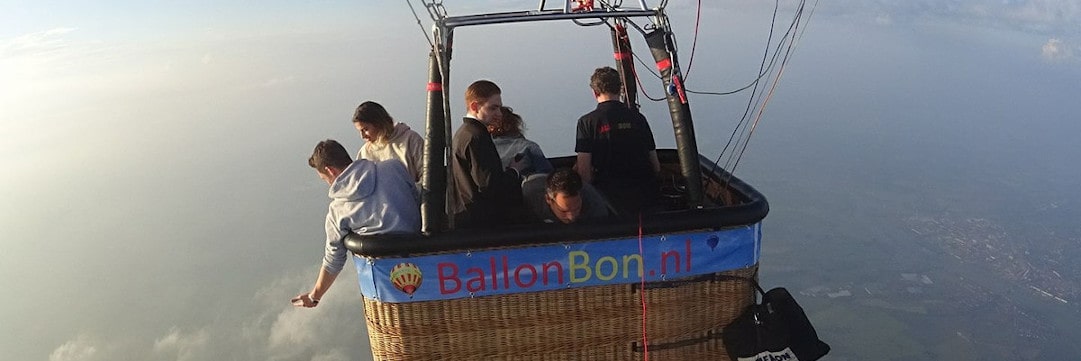 Privé ballonvaart 5 passagiers boven Limburg